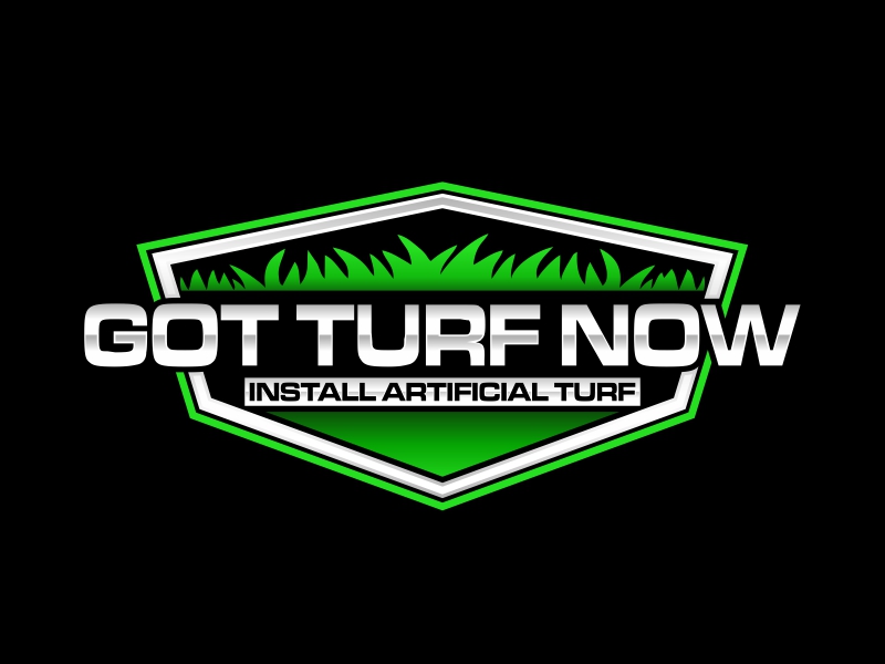GOT TURF NOW logo design by hunter$