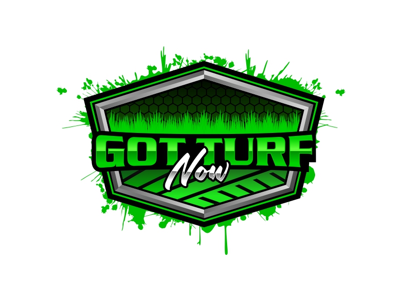 GOT TURF NOW logo design by bang_buncis