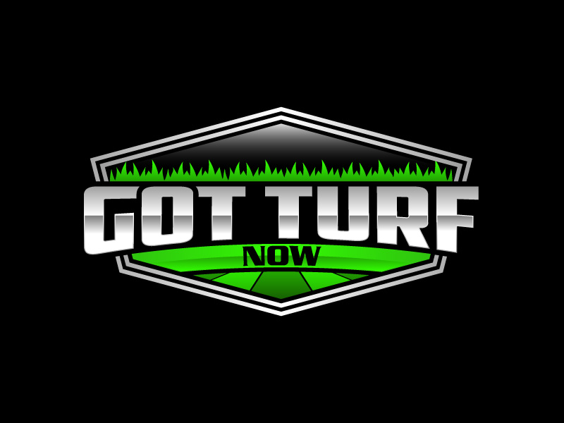 GOT TURF NOW logo design by CreativeKiller