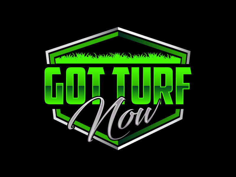 GOT TURF NOW logo design by aryamaity