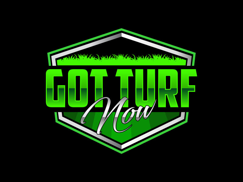 GOT TURF NOW logo design by aryamaity