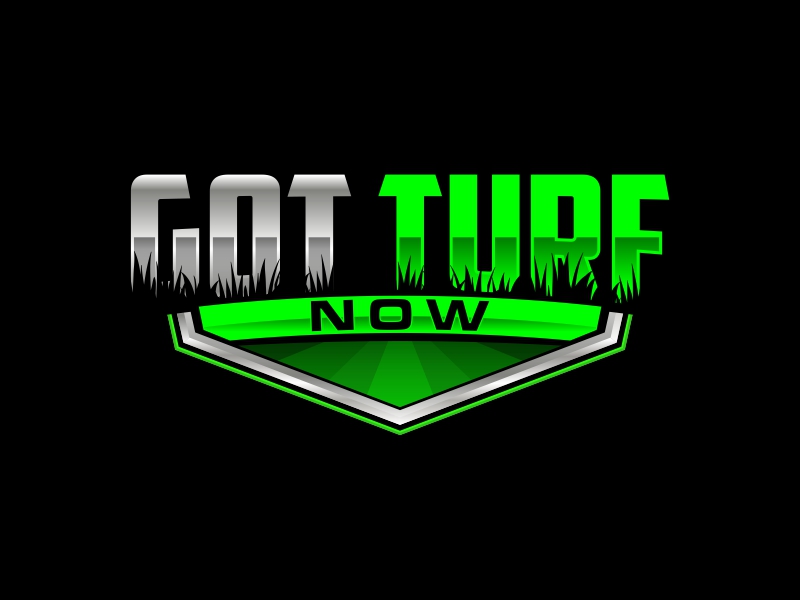 GOT TURF NOW logo design by qqdesigns