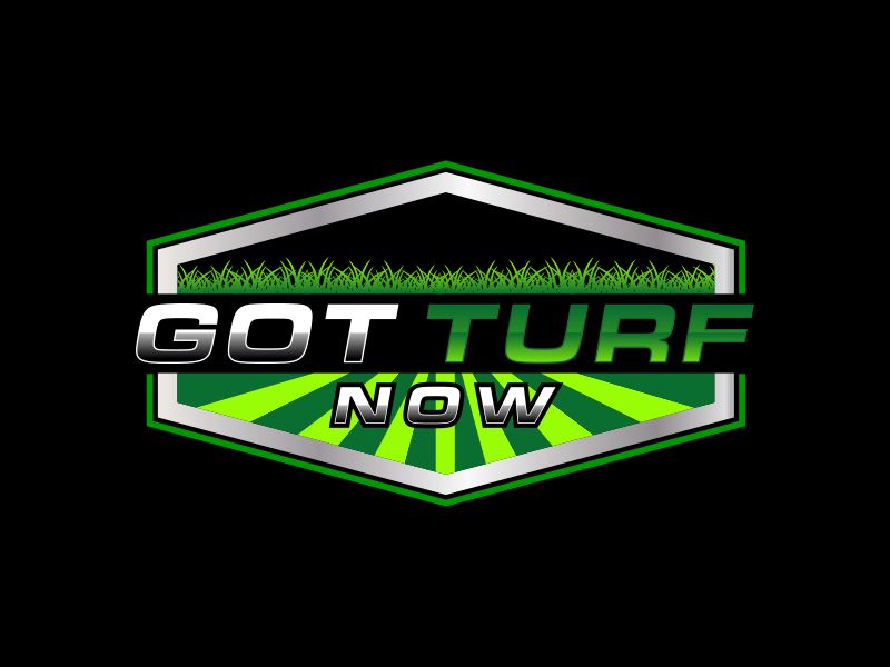 GOT TURF NOW logo design by WhapsFord