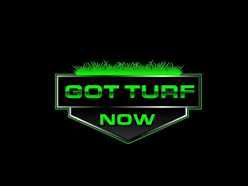 GOT TURF NOW logo design by bezalel