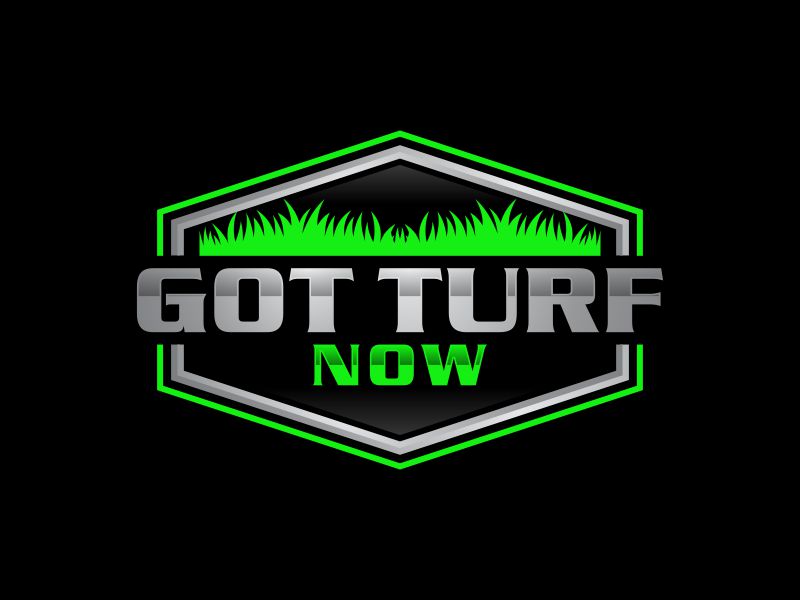 GOT TURF NOW logo design by BeeOne