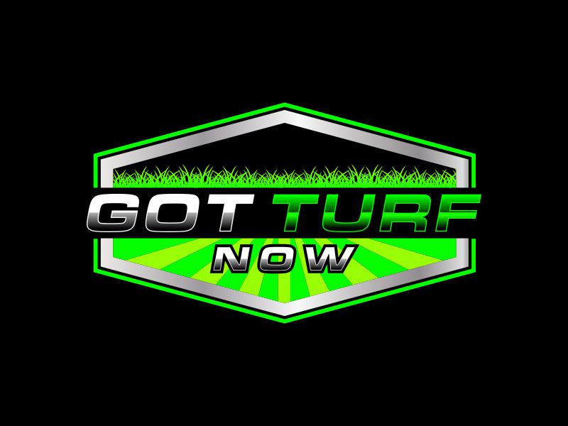 GOT TURF NOW logo design by WhapsFord