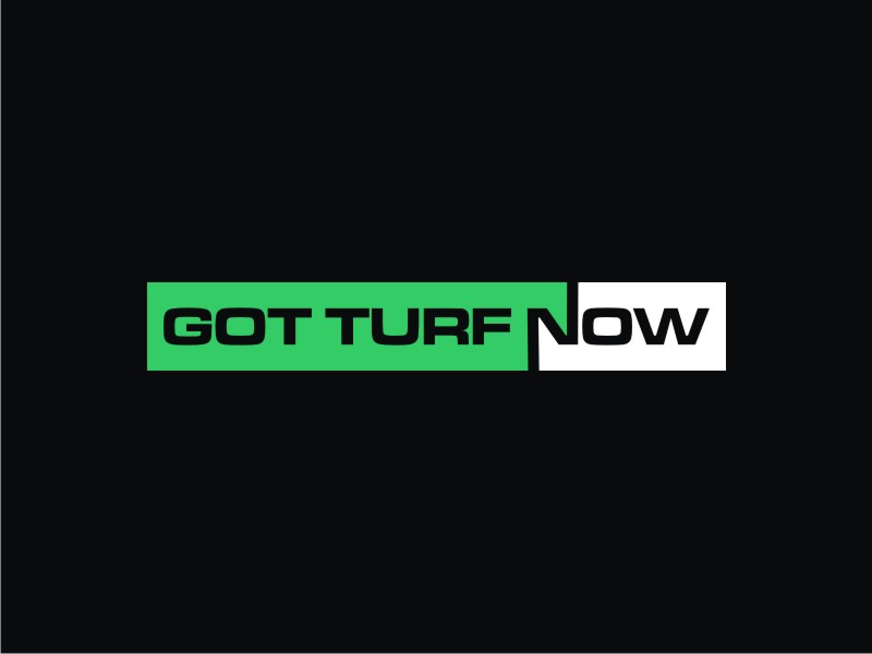 GOT TURF NOW logo design by Diancox