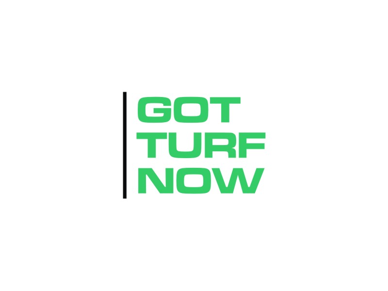 GOT TURF NOW logo design by Diancox