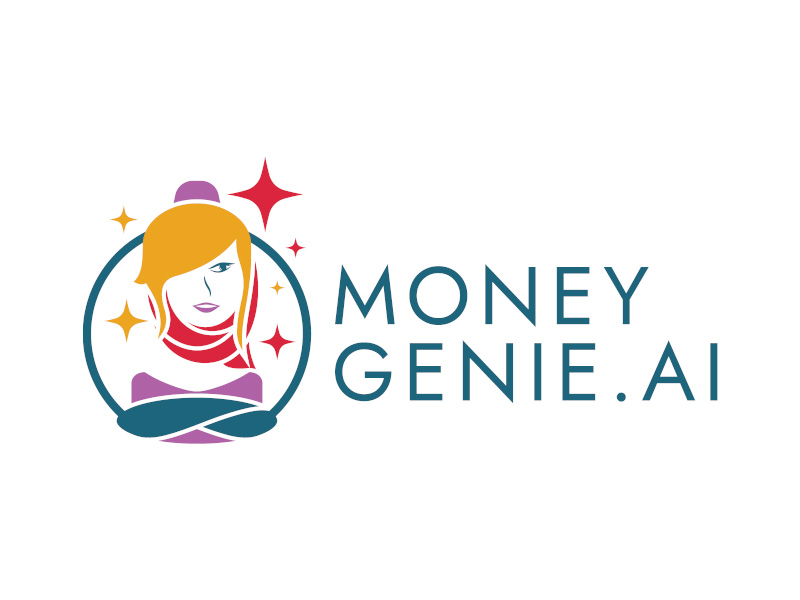 MoneyGenie.ai logo design by planoLOGO