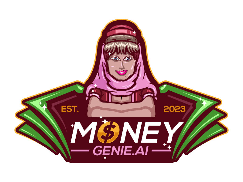 MoneyGenie.ai logo design by LogoQueen