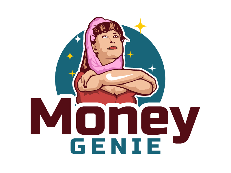 MoneyGenie.ai logo design by LogoQueen