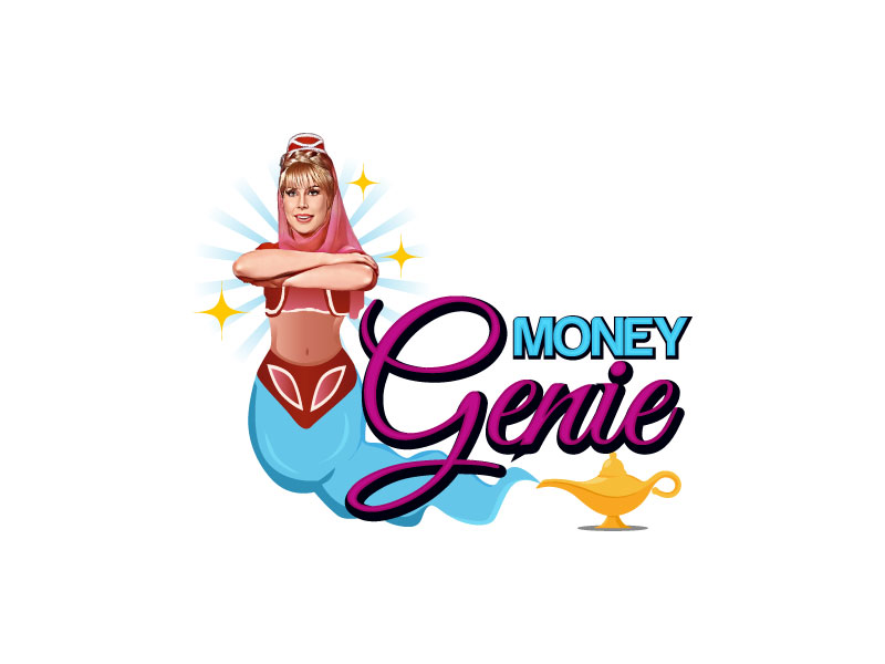 MoneyGenie.ai logo design by DanizmaArt