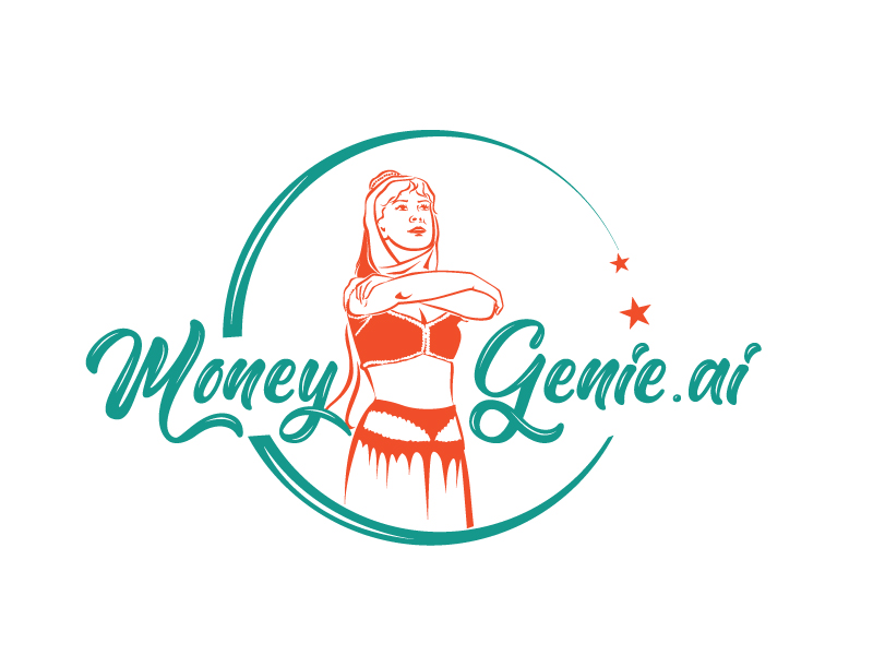 MoneyGenie.ai logo design by deva