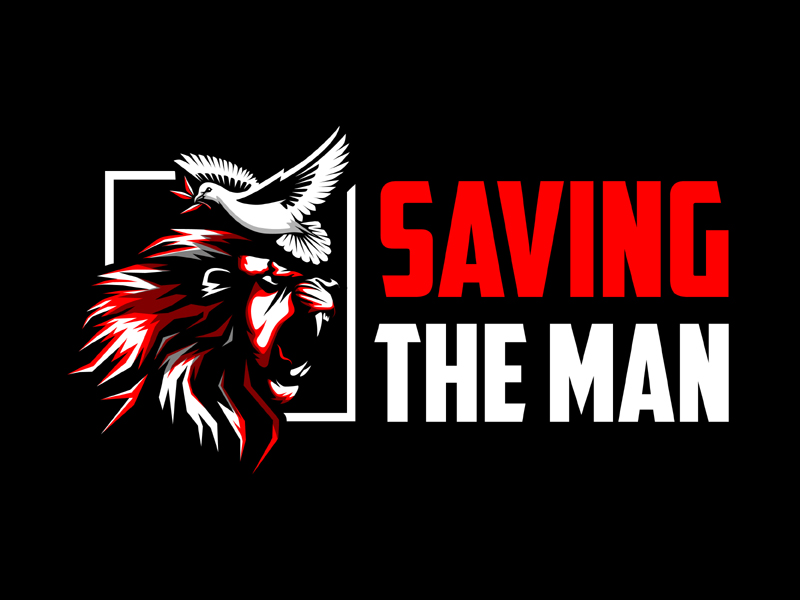 Saving The Man logo design by MAXR