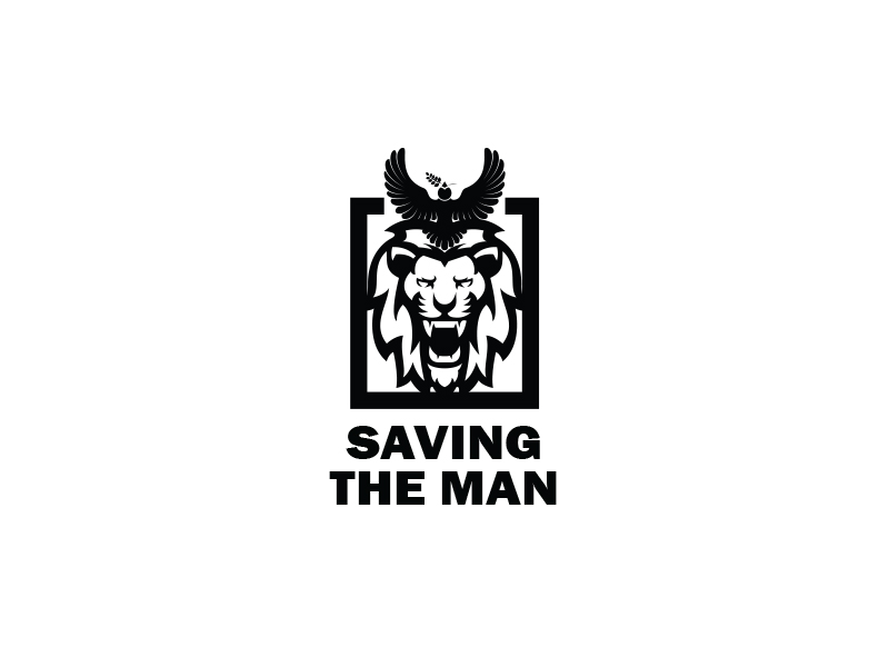 Saving The Man logo design by heba