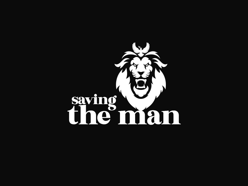 Saving The Man logo design by heba