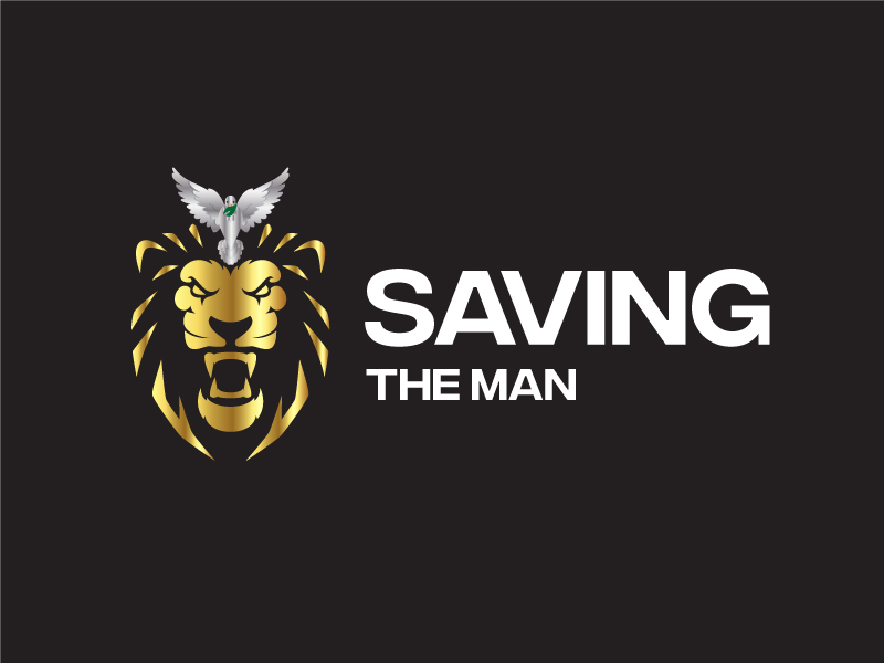 Saving The Man logo design by Stephen Gill