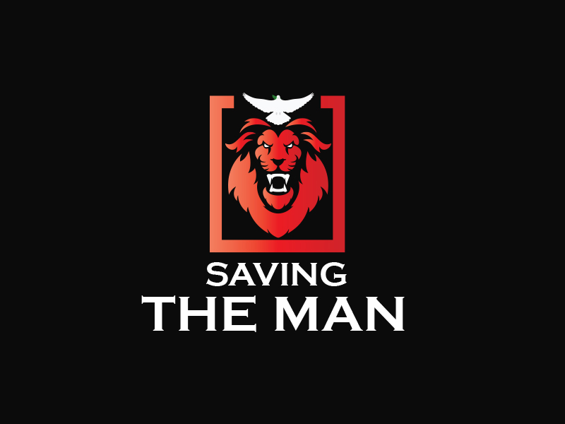 Saving The Man logo design by heba