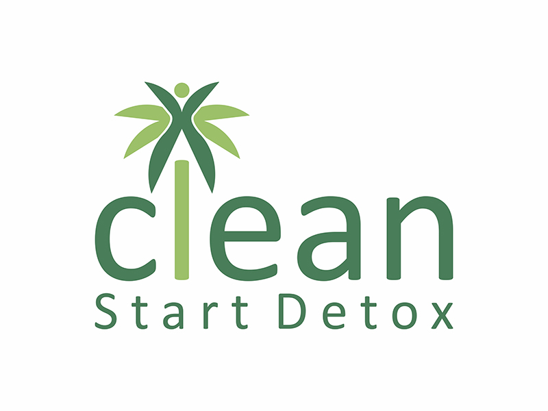 Clean Start Detox logo design by gitzart