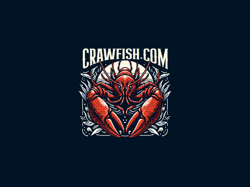 Crawfish.com logo for Facebook group logo design by berkah271