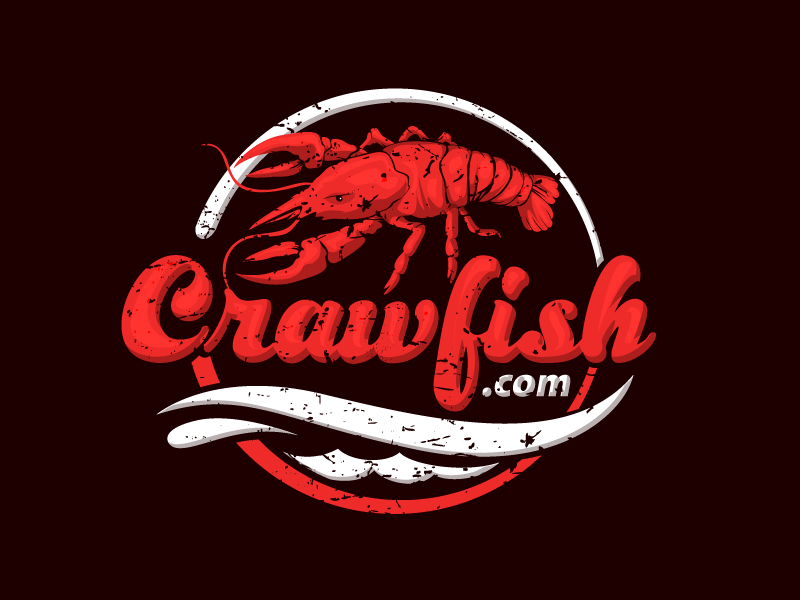 Crawfish.com logo for Facebook group logo design by DreamLogoDesign