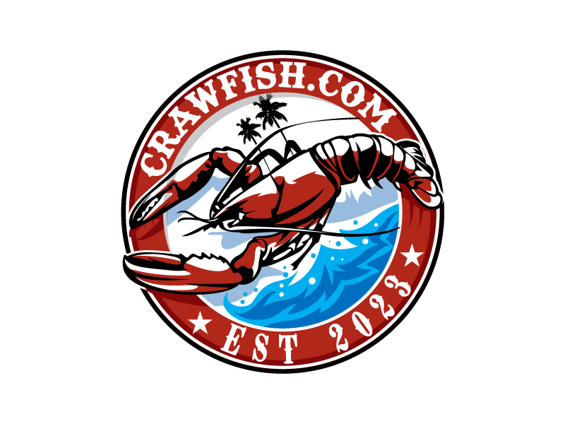 Crawfish.com logo for Facebook group logo design by DreamLogoDesign