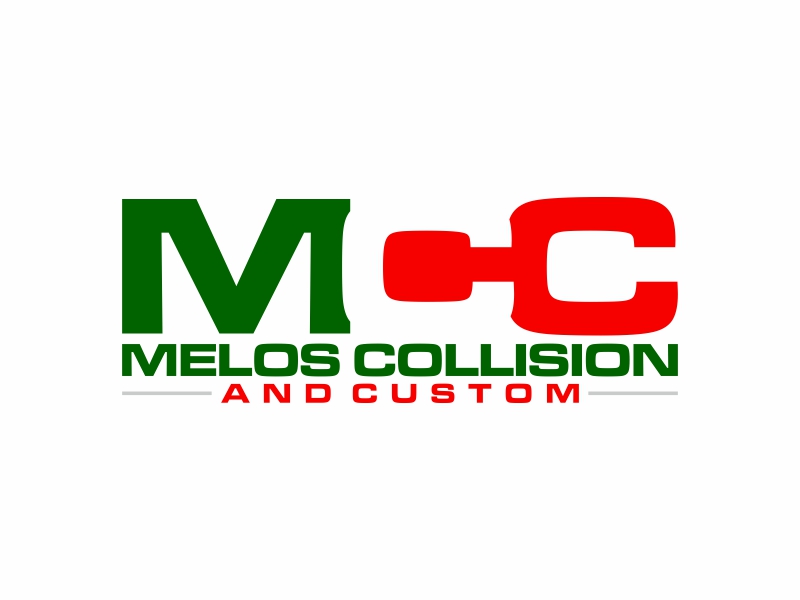 Melos collision and custom logo design by agil