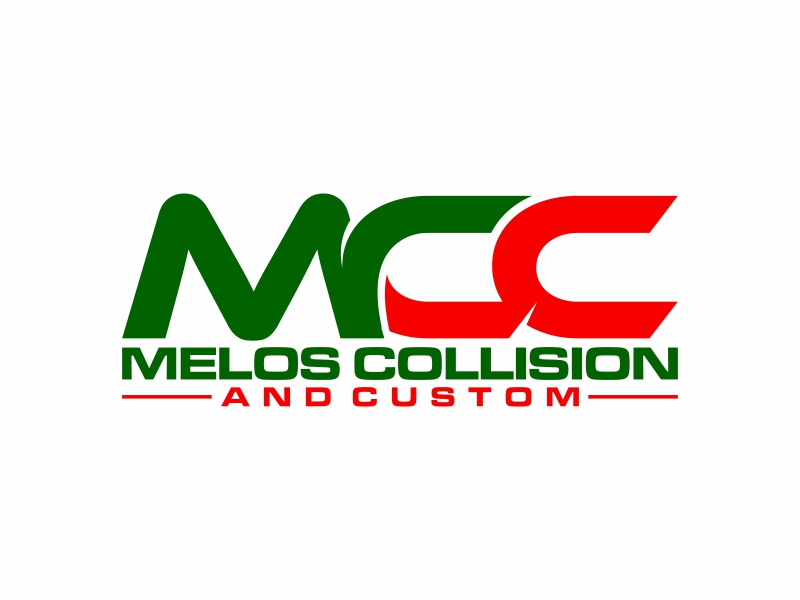 Melos collision and custom logo design by agil