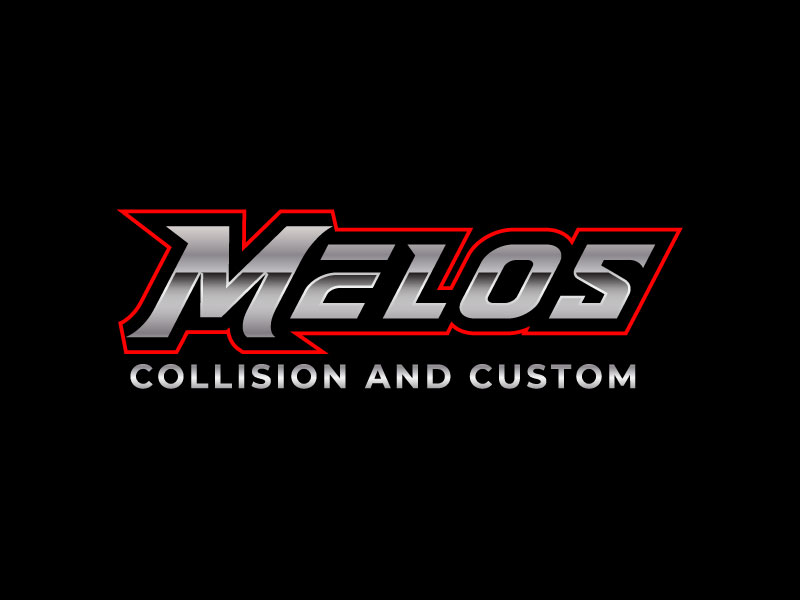 Melos collision and custom logo design by M Fariid