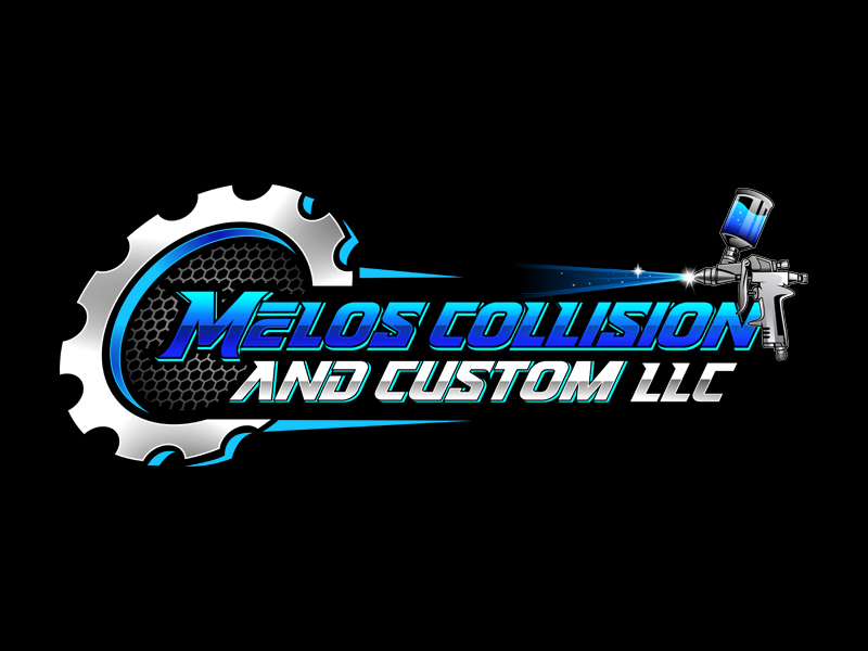 Melos collision and custom logo design by Yulioart