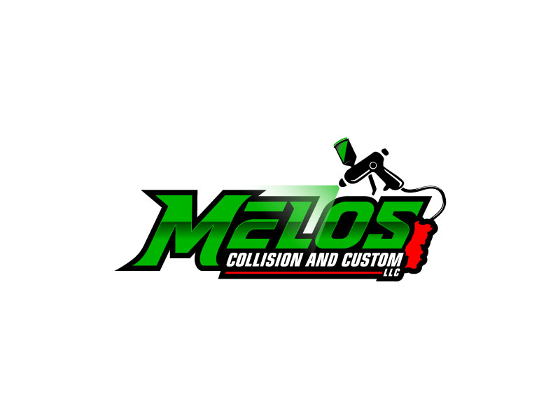 Melos collision and custom logo design by bezalel