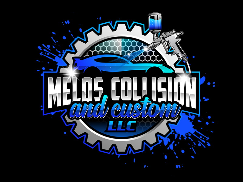 Melos collision and custom logo design by Yulioart