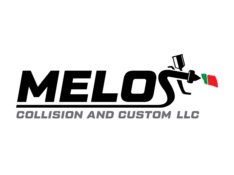 Melos collision and custom logo design by paulwaterfall