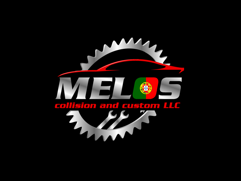 Melos collision and custom logo design by Koushik