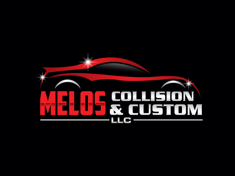 Melos collision and custom logo design by oindrila chakraborty