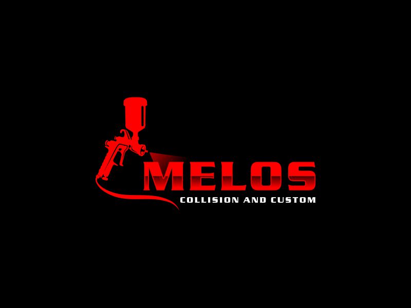 Melos collision and custom logo design by Zevyy
