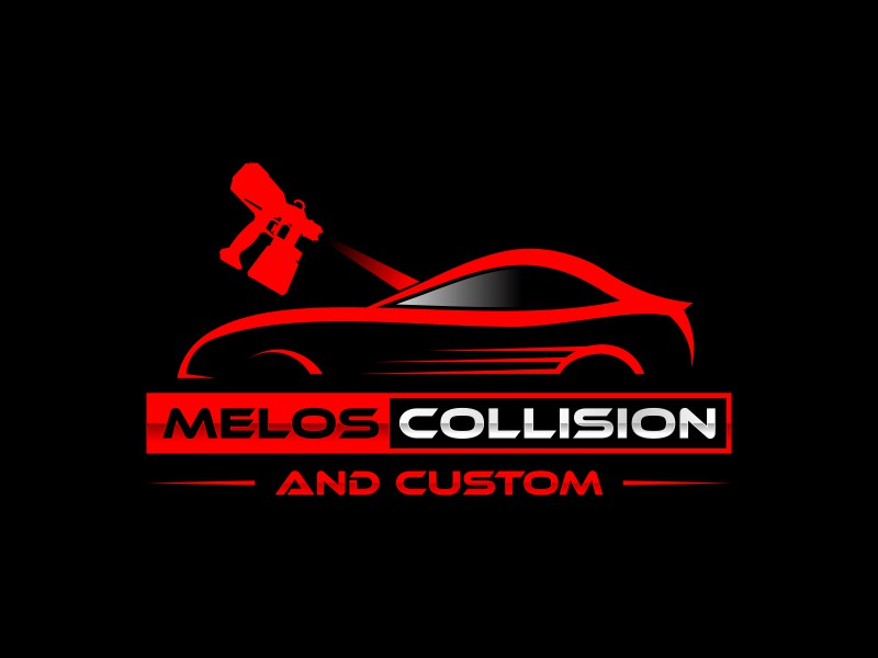 Melos collision and custom logo design by bomie