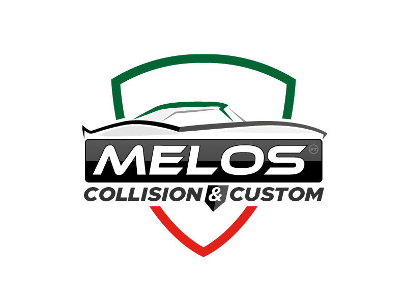 Melos collision and custom logo design by Herquis