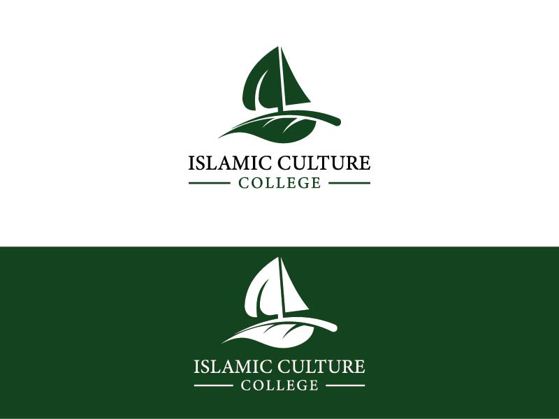 Islamic Culture College logo design by raufkhan_gfx