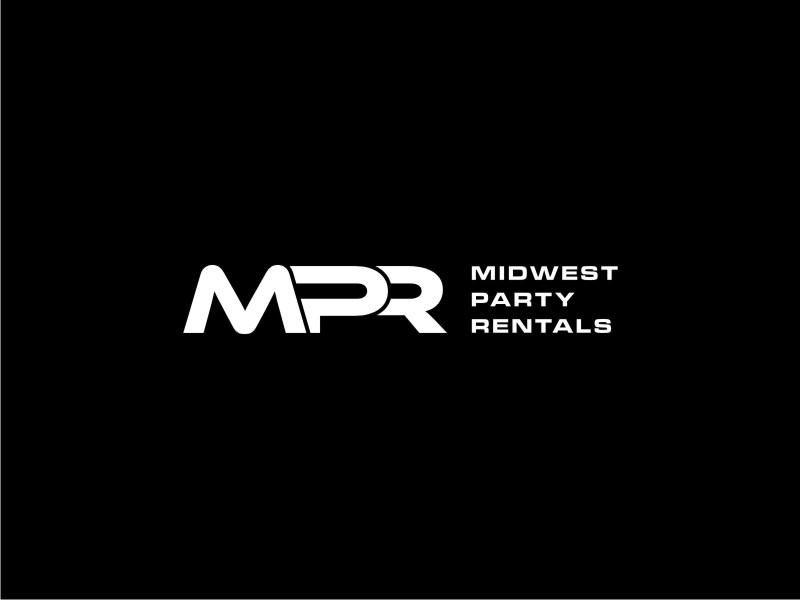 Midwest Party Rentals logo design by Artomoro