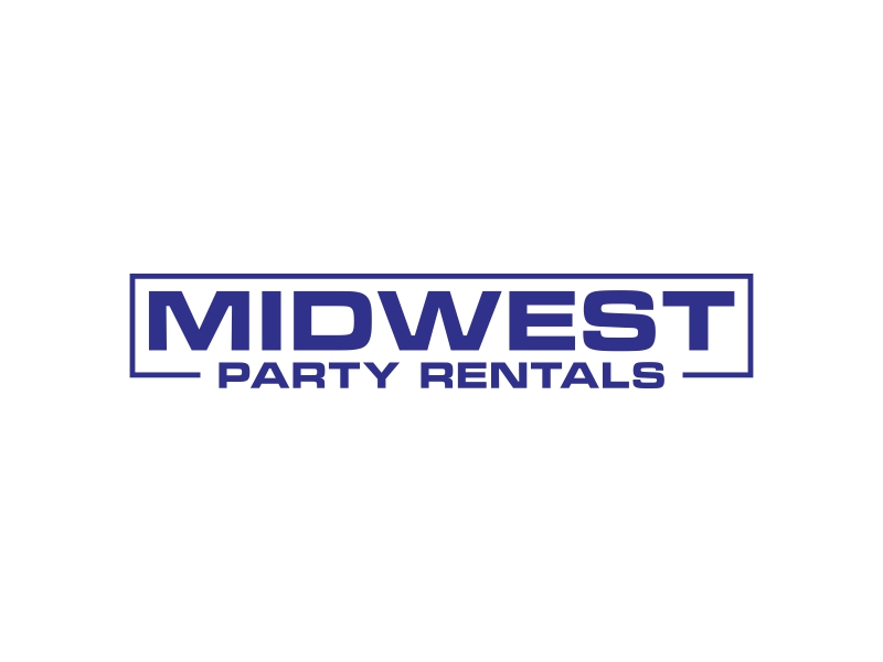 Midwest Party Rentals logo design by qqdesigns
