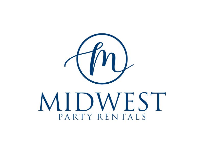 Midwest Party Rentals logo design by blessings