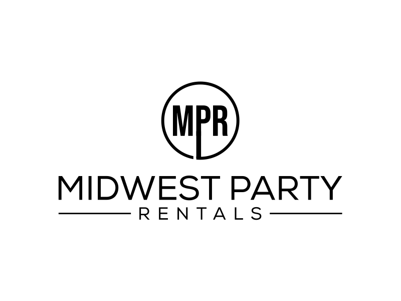 Midwest Party Rentals logo design by cintoko