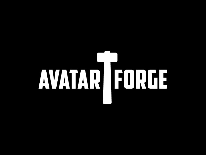 Avatar Forge logo design by aryamaity