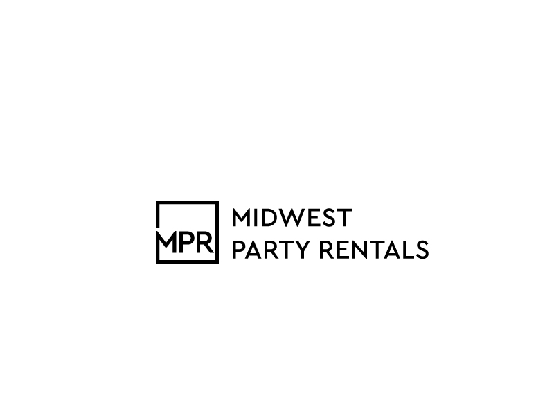 Midwest Party Rentals logo design by alvin