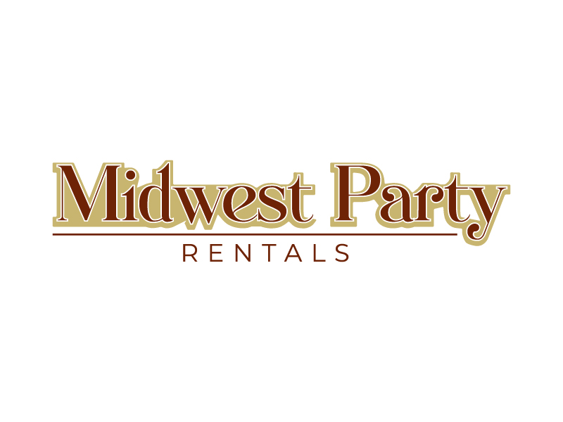 Midwest Party Rentals logo design by arifrijalbiasa