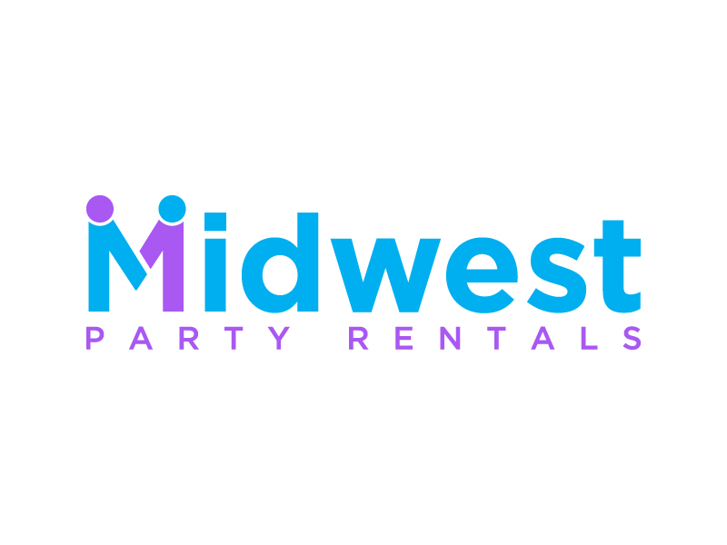 Midwest Party Rentals logo design by arifrijalbiasa