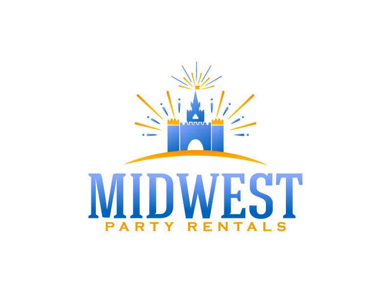 Midwest Party Rentals logo design by Sami Ur Rab