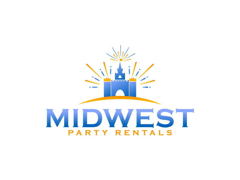 Midwest Party Rentals logo design by Sami Ur Rab