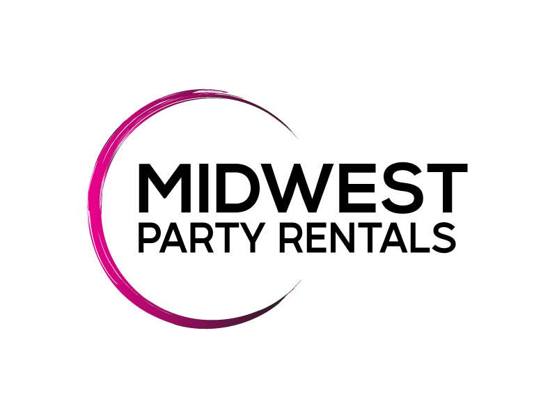 Midwest Party Rentals logo design by oindrila chakraborty